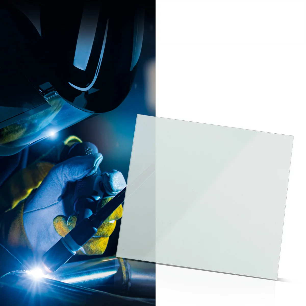 Set de 6 lentile de schimb pentru cască de sudură STAHLWERK  TITAN [4]