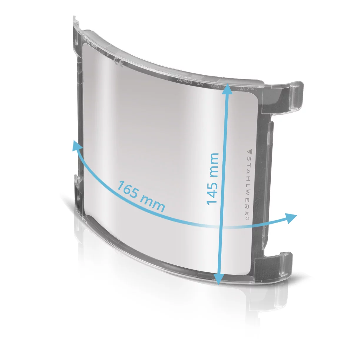 Set de 6 lentile de schimb pentru cască de sudură STAHLWERK  TITAN [3]