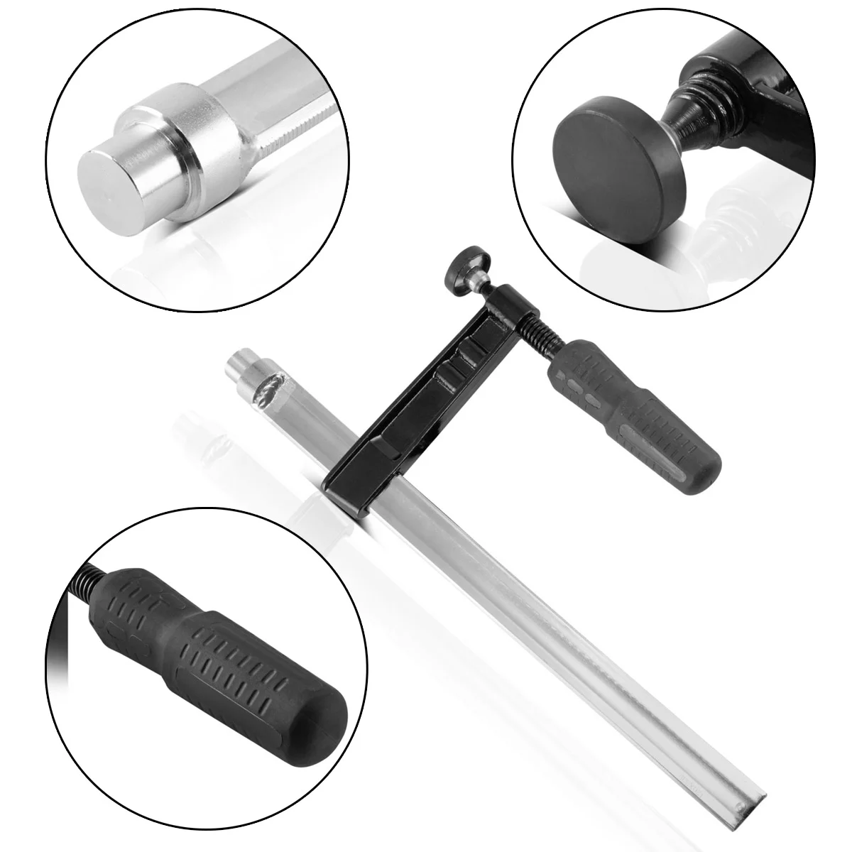 Set masă de sudură STAHLWERK | Masă robustă de sudură și asamblare cu sistem de găuri D22 | Blat de lucru de 12 mm | Kit DIY într-un set cu cleme de fixare, înșurubare și strângere | 4 șuruburi de pri [11]