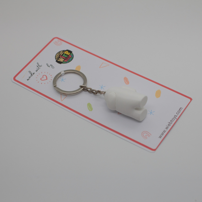 Among Us Keychain | 3D printed - alb [2]