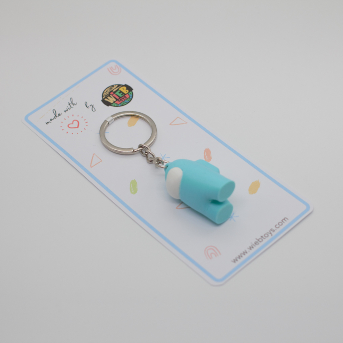 Among Us Keychain | 3D printed - albastru [2]