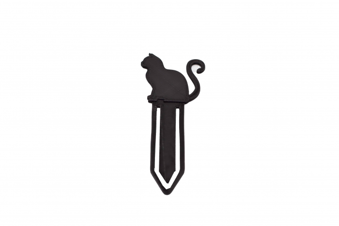 Cat bookmark - Negru [2]