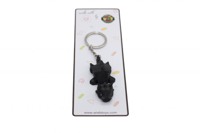 Dragon keychain & phone stand - Negru [3]