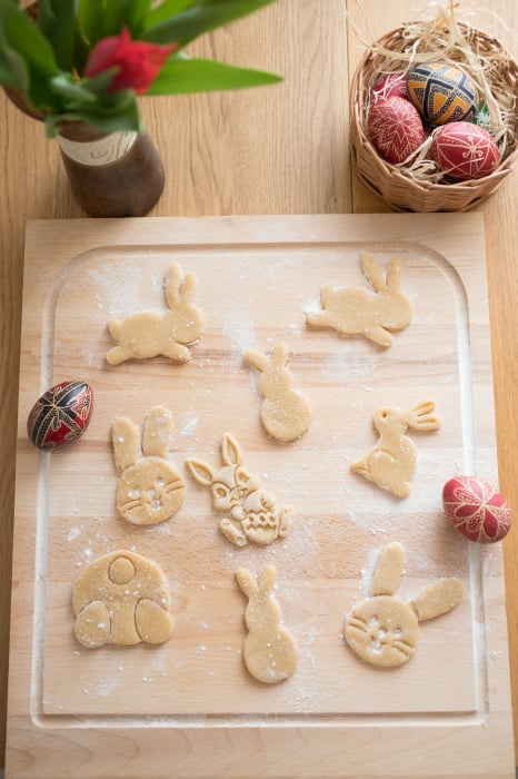 Easter's cookie cutter - Happy bunny face [2]