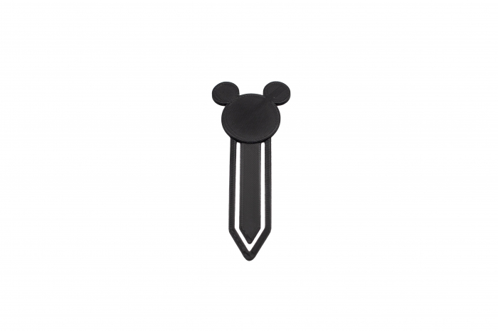 Mickey Mouse bookmark - negru [2]