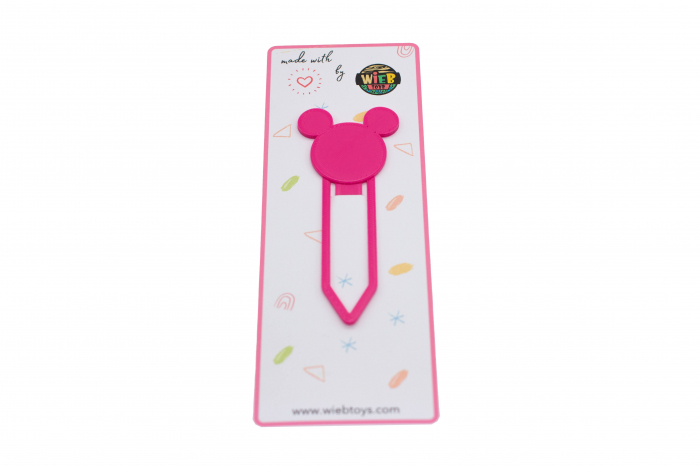 Mickey Mouse bookmark - pink [1]