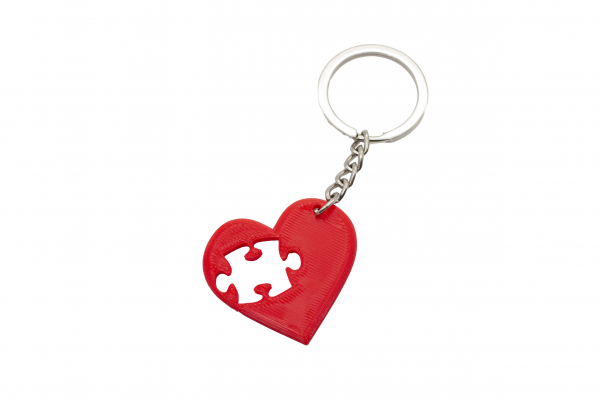 Piece of my heart Couple keychain [2]