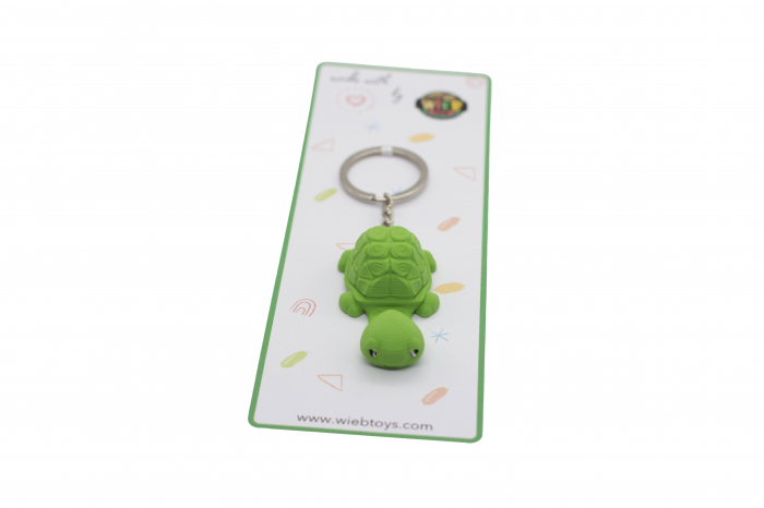 Turtle keychain & phone stand - Verde [3]