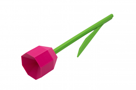 3D Lego Tulip - pink [0]