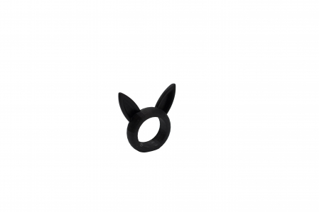 Bunny Napkin ring - negru [1]
