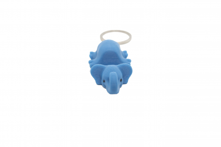 Elephant keychain & phone stand - Albastru [0]