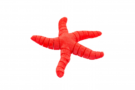 Flexi Simple Starfish - Rosu [0]