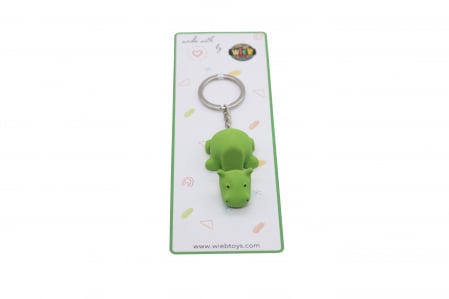 Hippo keychain & phone stand - Verde [2]