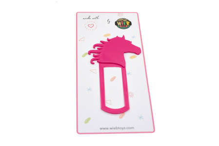 Horse bookmark - pink [0]