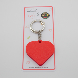 Pair of Maze Hearts keychains [4]