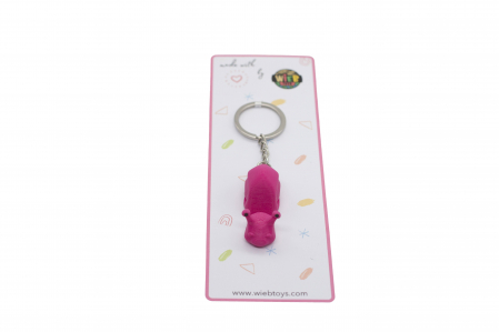 Snail keychain & phone stand - Pink [2]