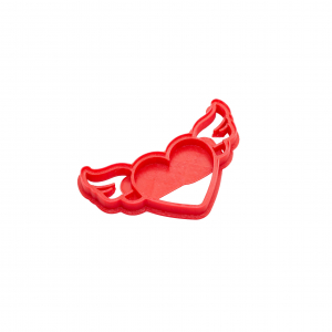 Valentine's day cookie cutter - Fly Heart - small [0]
