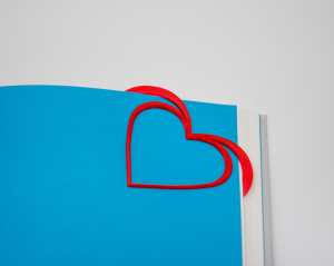 Valentine's day - Hearts bookmark [1]