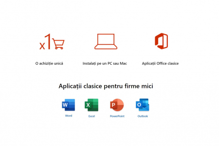 Microsoft Office 2021 Home and Business  retail - licenta electronica Windows/MAC [1]