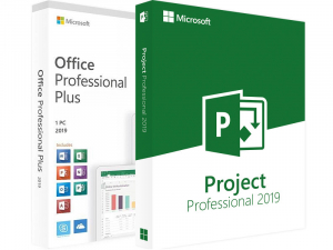 Office - Pachet Office : Office2019Pro + Project Professional 2019 - licențe electronice