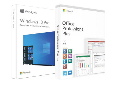 Sisteme de Operare - Pachet PRO: Windows 10 Pro + Office 2019 Professional Plus