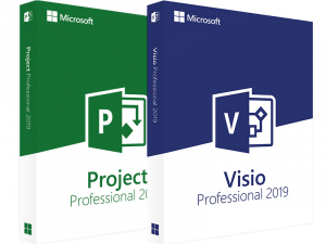 Office - Pachet: Project Professional 2019 + Visio Professional 2019