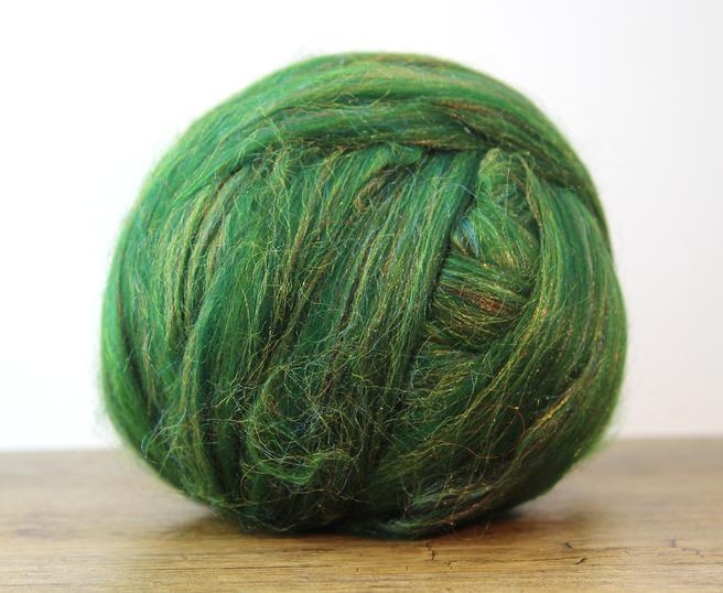 Fir gigant lana merino Christmas Blend Green [2]