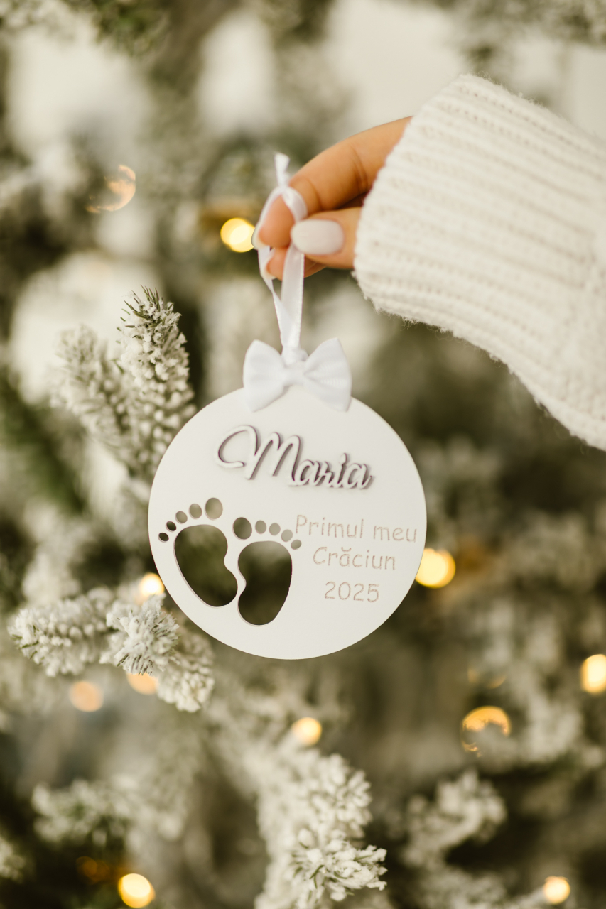 Glob personalizat " Primul meu Craciun " 2025 [2]