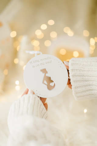 ORNAMENTE CRACIUN - A little miracle is on the way!