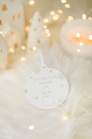 ORNAMENTE CRACIUN - Cea mai buna bunica!