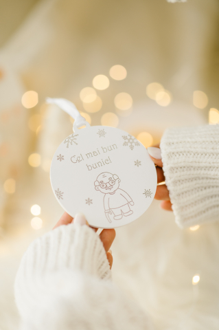 ORNAMENTE CRACIUN - Cel mai bun bunic!