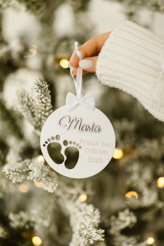 Glob personalizat " Primul meu Craciun " 2025 [1]