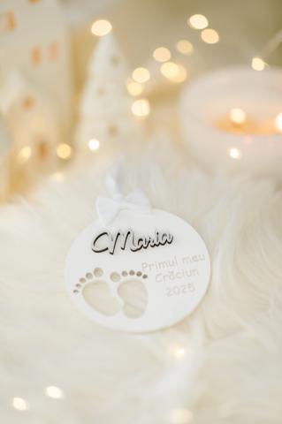Glob personalizat " Primul meu Craciun " 2025 [4]