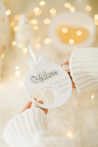 Glob personalizat " Primul meu Craciun " 2025 [5]