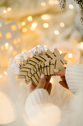 ORNAMENTE CRACIUN - Set 10 ingerasi