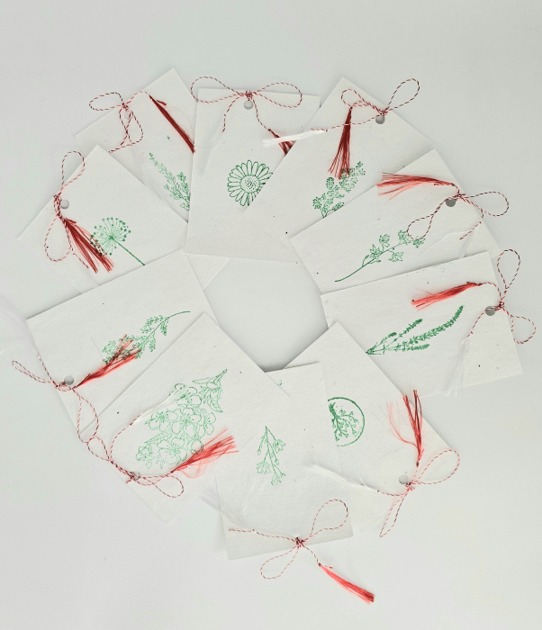 Mărțișor din hârtie plantabilă [3]