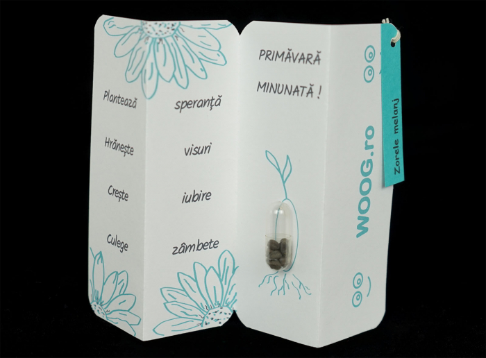 Set 10 mărțișoare plantabile - Plante aromatice [3]