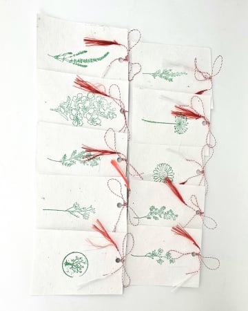 Mărțișor din hârtie plantabilă [3]