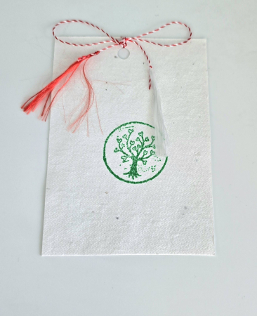 Mărțișor din hârtie plantabilă [1]