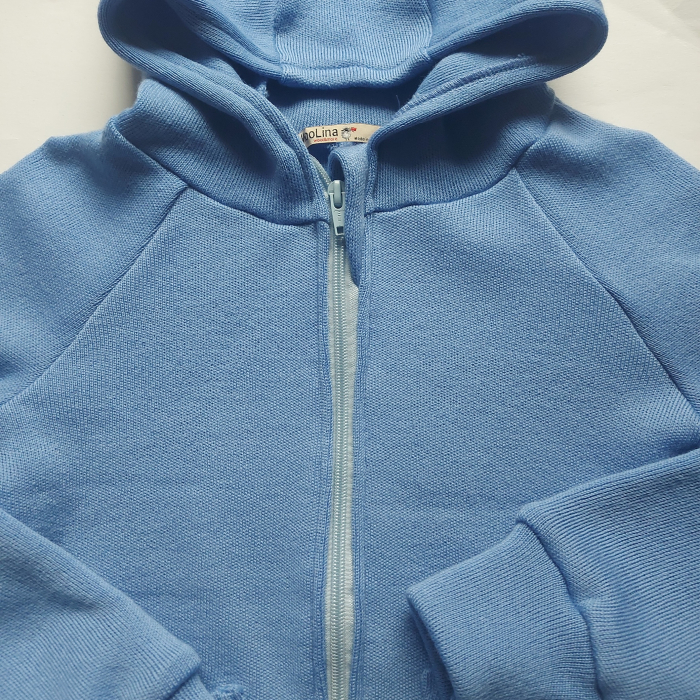 Cardigan cu glugă din lână merinos [2]