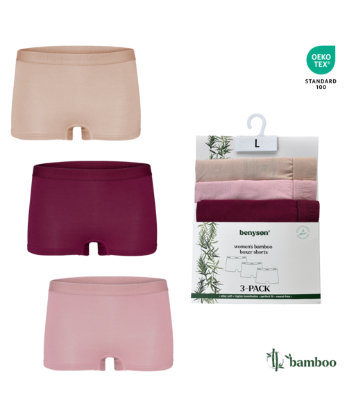 SET Boxeri chiloți DAMĂ din bambus [3]