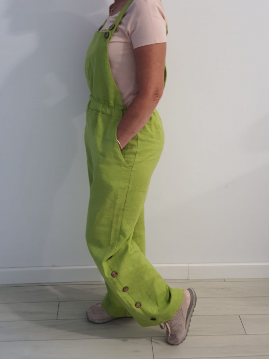 Salopeta cu pantalon lung, damă GREEN LOVE [2]