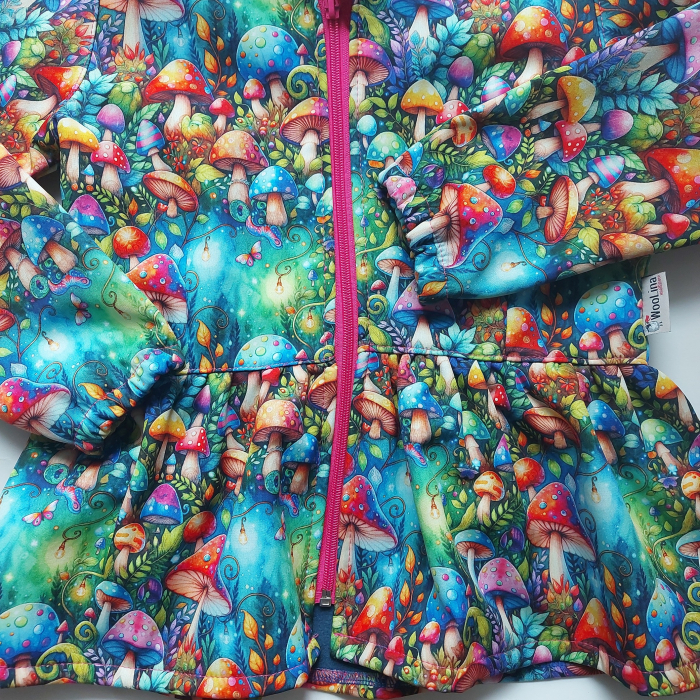 Jachetă copii softshell, impermeabila, grosime 310 g/m2 [6]