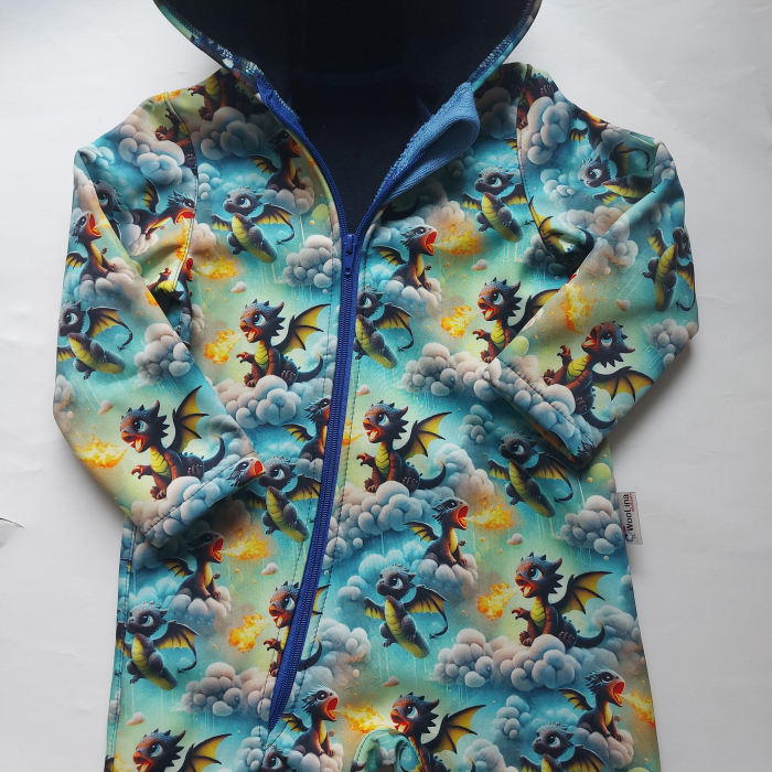 Overall copii softshell, impermeabila, grosime 310 g/m2 [3]