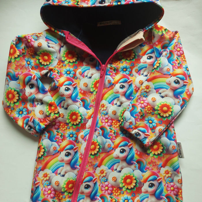 Overall copii softshell, impermeabila, grosime 310 g/m2 [2]