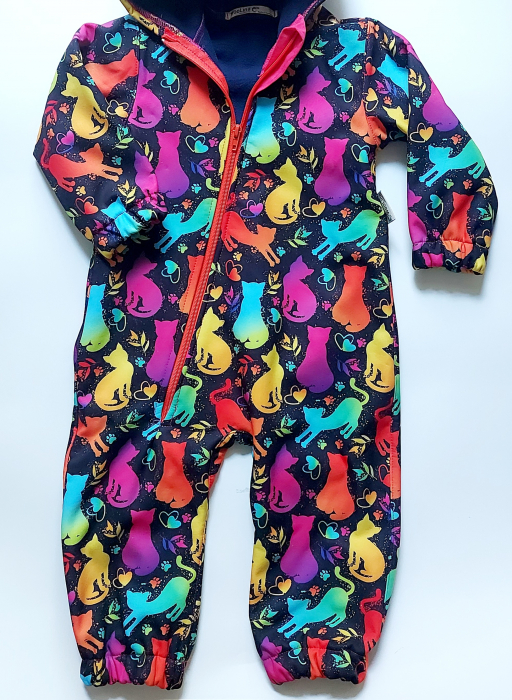 Overall copii softshell, impermeabila, grosime 310 g/m2 [2]