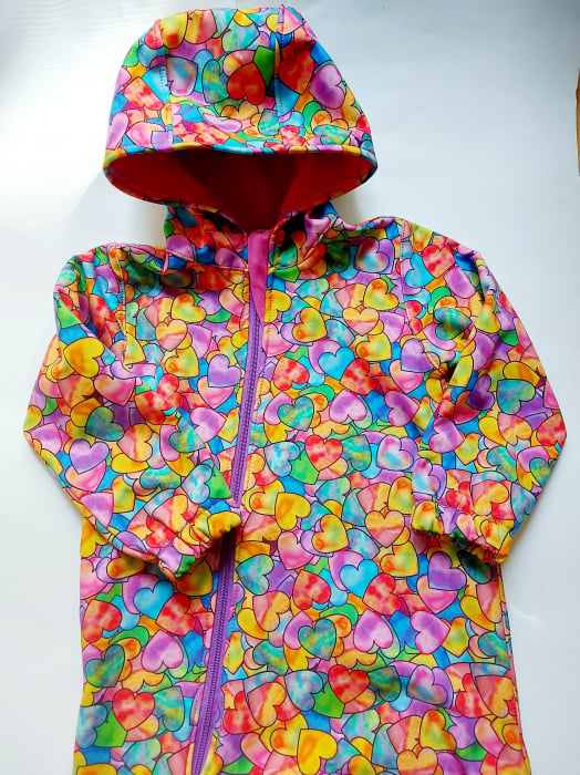 Overall copii softshell, impermeabila, grosime 310 g/m2 [6]