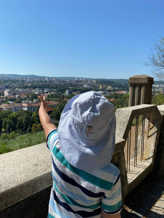 Palarie soare copii bleu [2]