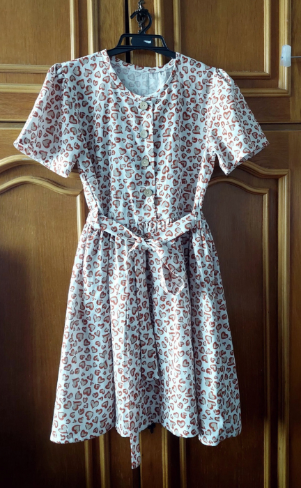 Rochie damă din muselină de bumbac certificat Oeko Tex [2]