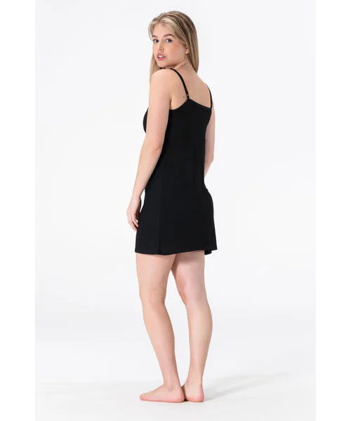 Rochie bambus dama din 68% vascoza de bambus, 28% bumbac si 4% elastan [6]